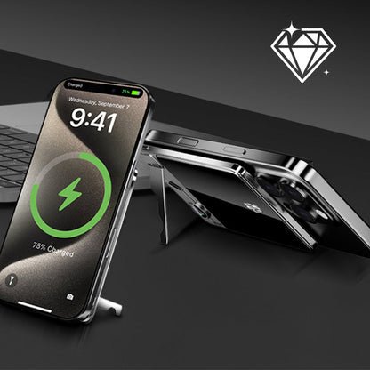 Dual-Mode Magnetic Power Bank with Built-in Stand for Convenient Charging