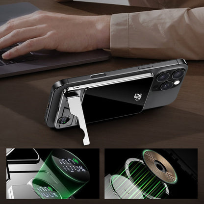Dual-Mode Magnetic Power Bank with Built-in Stand for Convenient Charging