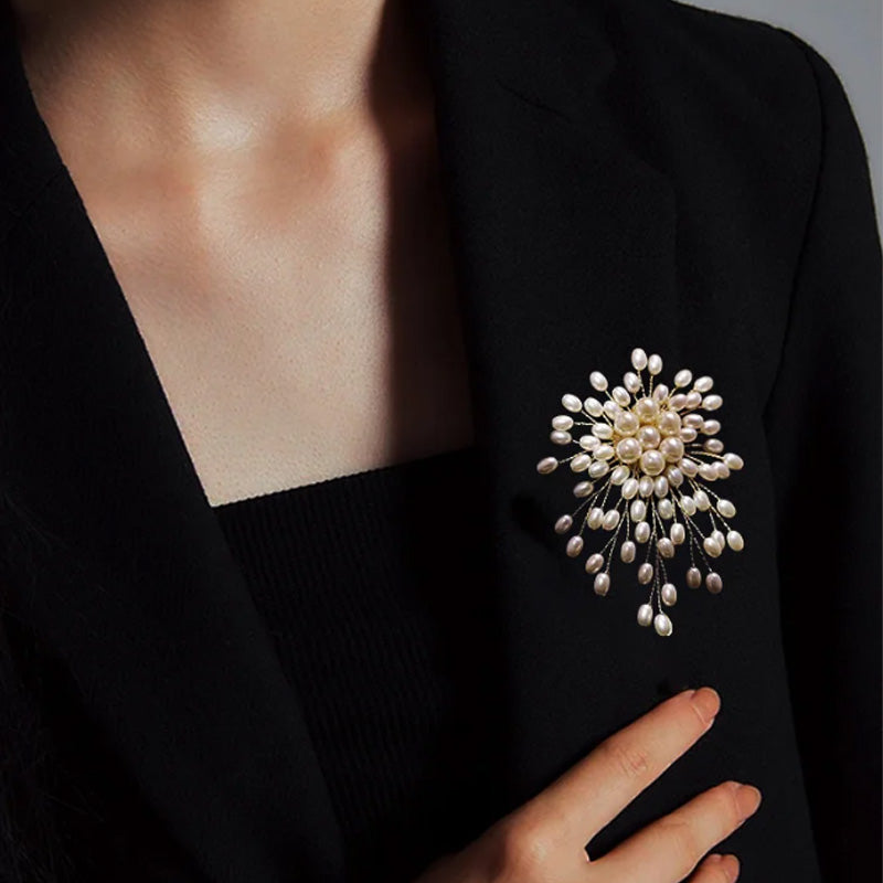 Buy One Get One Free Handmade Pearl Brooch for Women – Elegant Design
