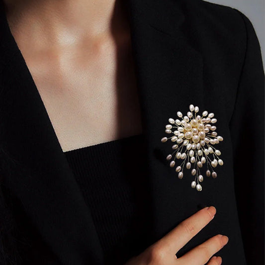 Buy One Get One Free Handmade Pearl Brooch for Women – Elegant Design