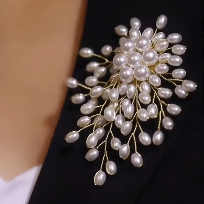 Buy One Get One Free Handmade Pearl Brooch for Women – Elegant Design