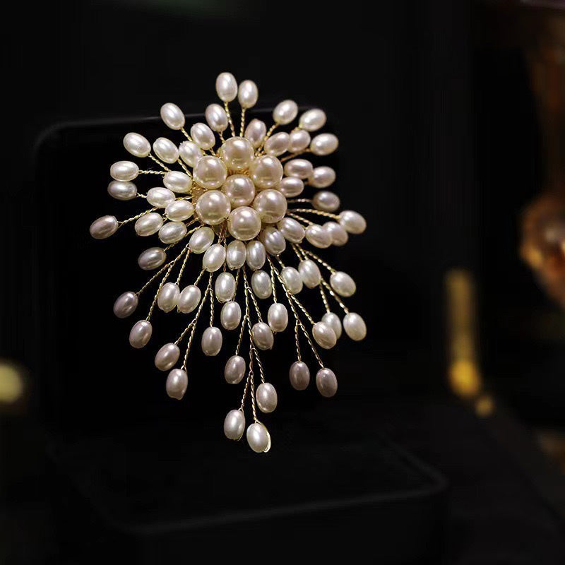 Buy One Get One Free Handmade Pearl Brooch for Women – Elegant Design