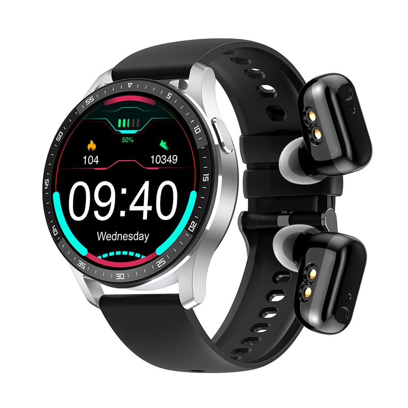 Smartwatch with Built-in Headphones – 2-in-1 Device