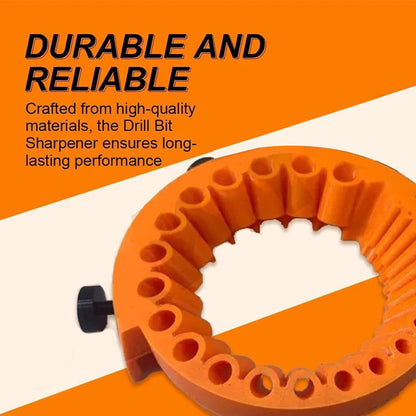 Versatile Drill Bit Sharpener for Angle Grinders