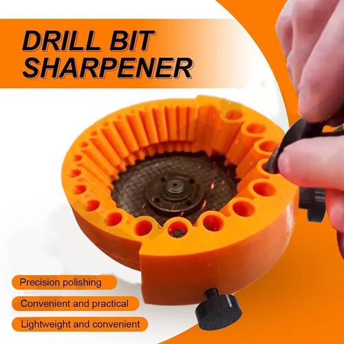 Versatile Drill Bit Sharpener for Angle Grinders