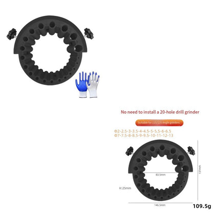 Versatile Drill Bit Sharpener for Angle Grinders