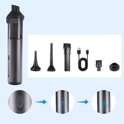 Cordless Car Vacuum Cleaner – High-Performance Handheld for Easy Detailing