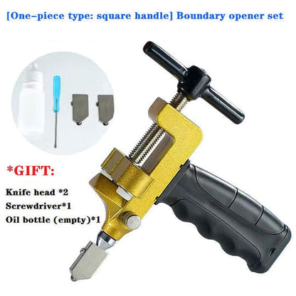 Precision Tile & Glass Cutter with Ergonomic Handle
