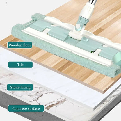 Versatile Floor Cleaner with Adjustable Handle 70–120 cm | 360° Swivel Head for Easy Cleaning