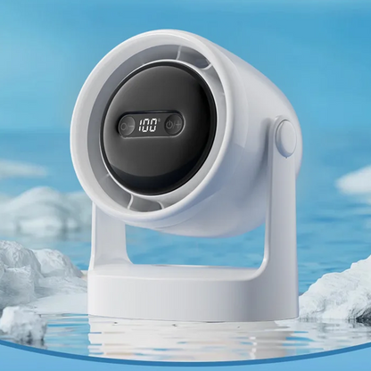 Mini Fan with 3-in-1 LED Light and Built-in Aromatherapy Diffuser