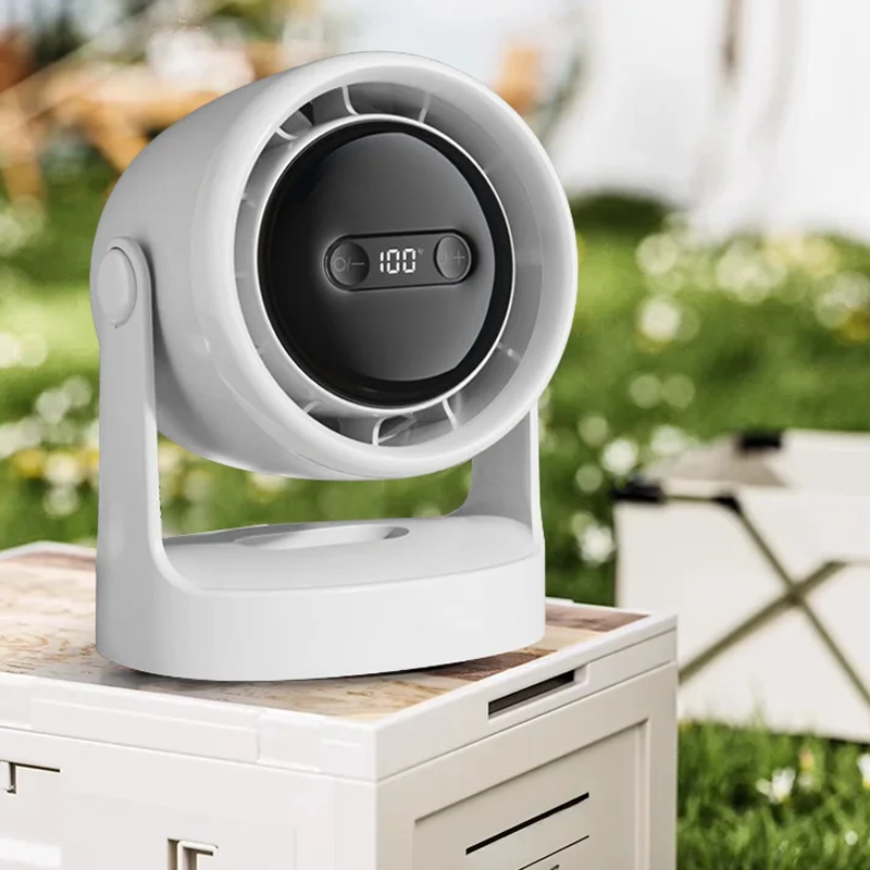 Mini Fan with 3-in-1 LED Light and Built-in Aromatherapy Diffuser