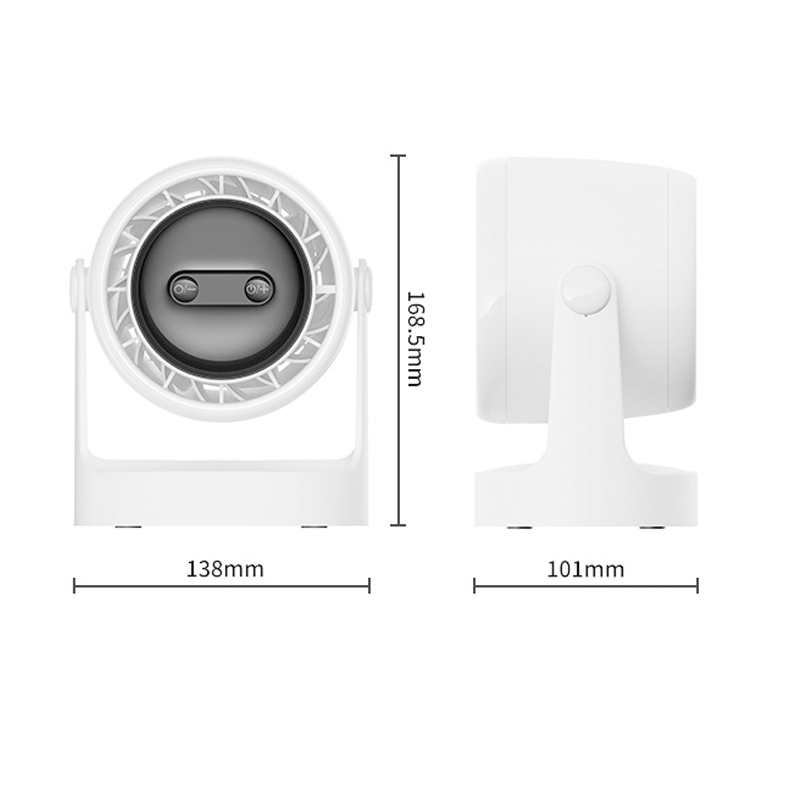 Mini Fan with 3-in-1 LED Light and Built-in Aromatherapy Diffuser
