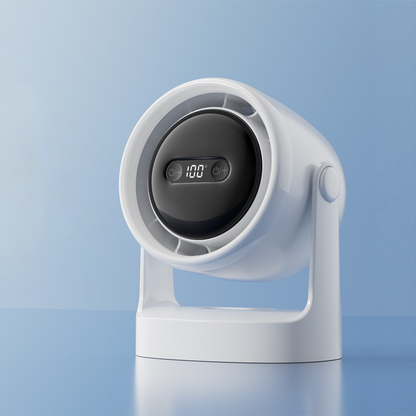 Mini Fan with 3-in-1 LED Light and Built-in Aromatherapy Diffuser