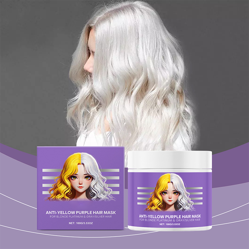 CoolTone Hair Mask for Radiant Blondes & Grays | Violet Color Care