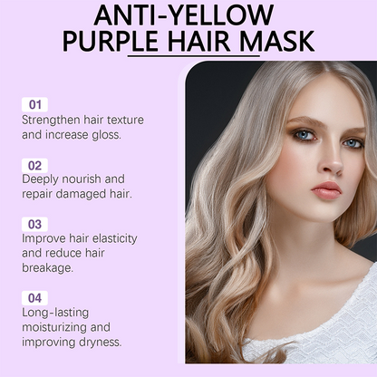 CoolTone Hair Mask for Radiant Blondes & Grays | Violet Color Care