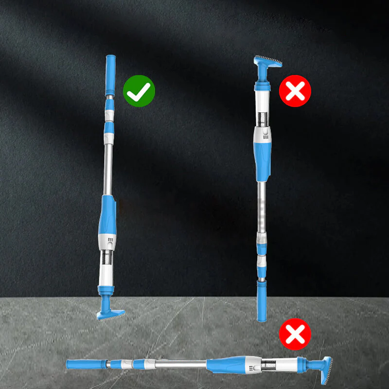 Versatile Cordless Pool Cleaner with Three Brush Attachments