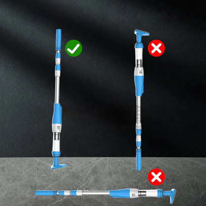 Versatile Cordless Pool Cleaner with Three Brush Attachments