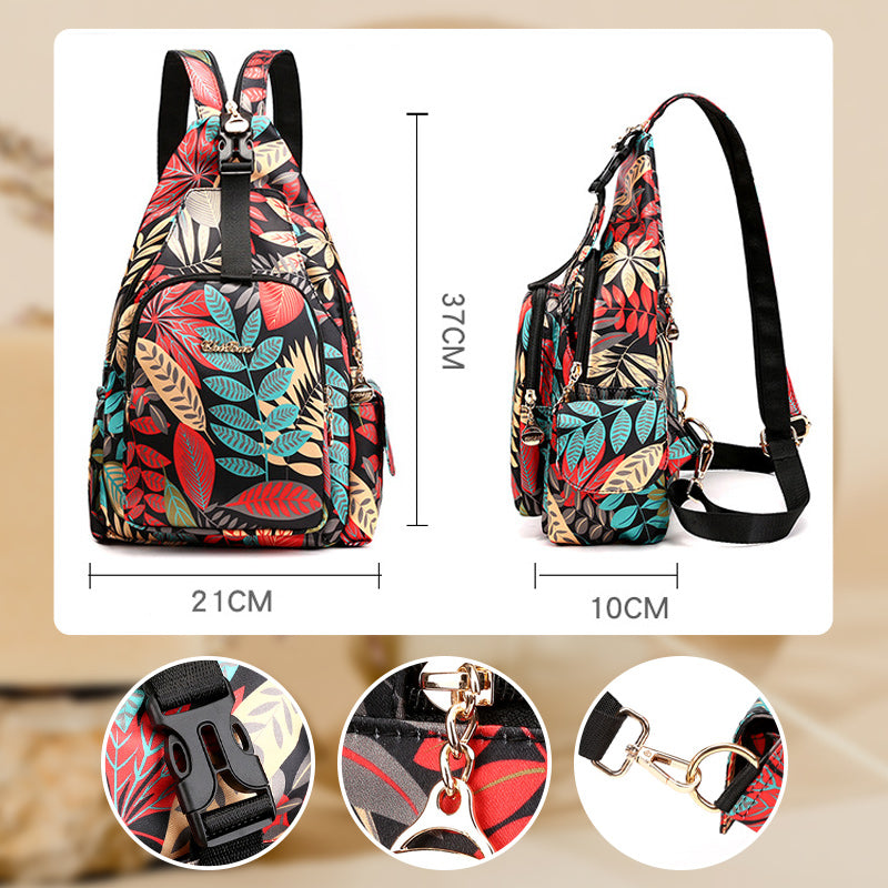 Versatile Lightweight Waterproof Backpack with Vibrant Design