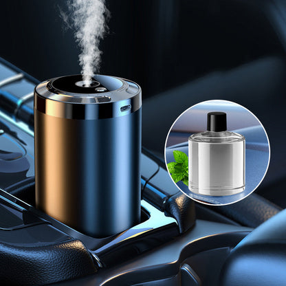 Smart Car Fragrance Dispenser | Adjustable Mist & Light Features
