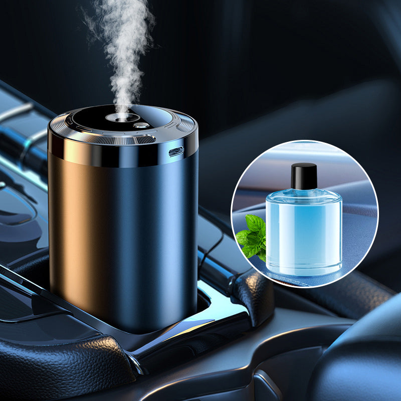 Smart Car Fragrance Dispenser | Adjustable Mist & Light Features