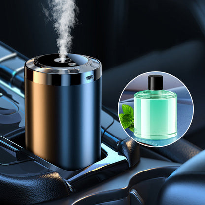 Smart Car Fragrance Dispenser | Adjustable Mist & Light Features