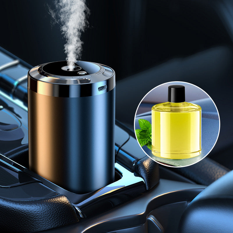 Smart Car Fragrance Dispenser | Adjustable Mist & Light Features