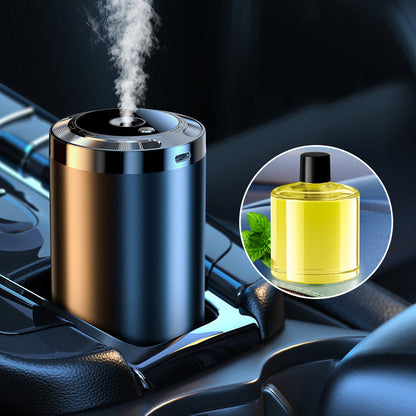 Smart Car Fragrance Dispenser | Adjustable Mist & Light Features