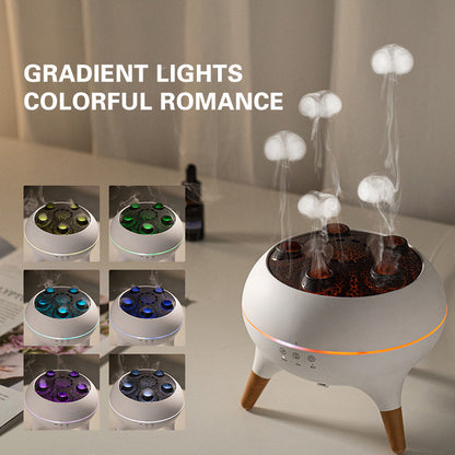 Serenity Mist Diffuser | Ultrasonic Aroma Humidifier with Jellyfish Effect
