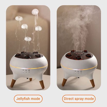 Serenity Mist Diffuser | Ultrasonic Aroma Humidifier with Jellyfish Effect