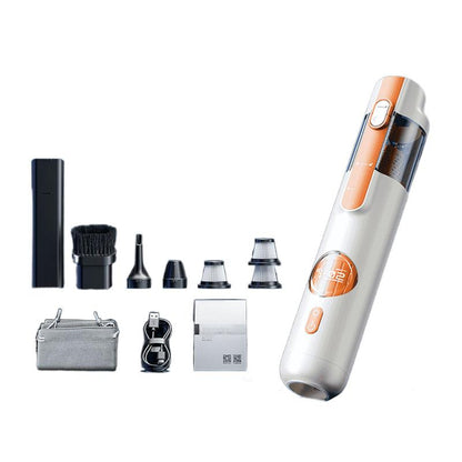 Handheld Vacuum Cleaner for Effortless Cleaning with 5 Versatile Attachments