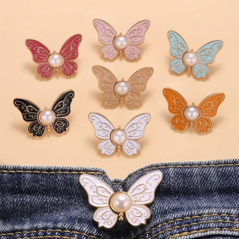 Adjustable Butterfly Buckle for Waist - Buy 2, Get 3 Free!