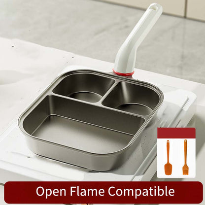 3-in-1 Large Capacity Pan with Cup Shape