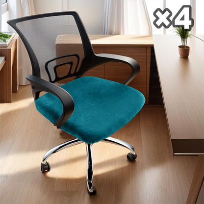 4-Pack Chair Covers for Dining Room Chairs | Stretchy & Stain-Resistant