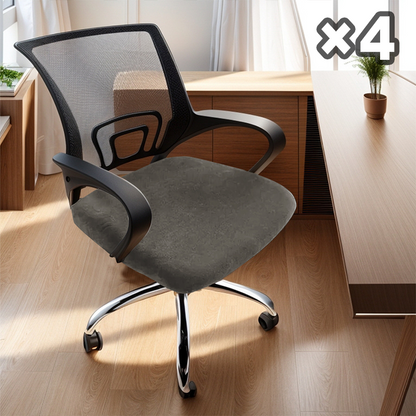 4-Pack Chair Covers for Dining Room Chairs | Stretchy & Stain-Resistant