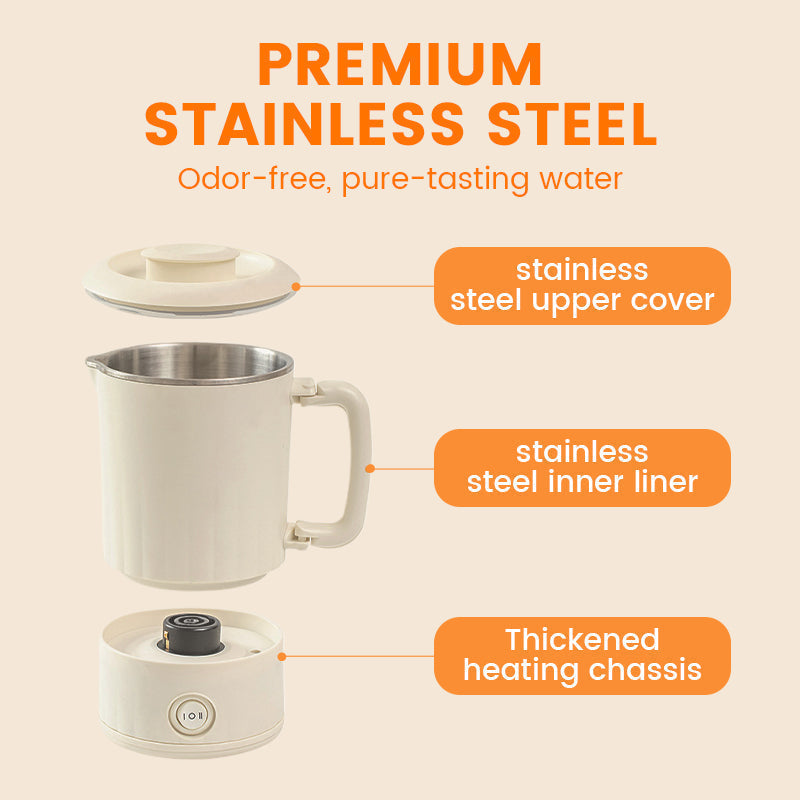 Hot Water Anytime, Anywhere – Portable Travel Boiler