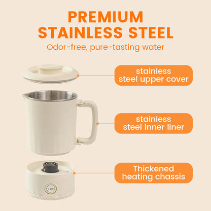 Hot Water Anytime, Anywhere – Portable Travel Boiler