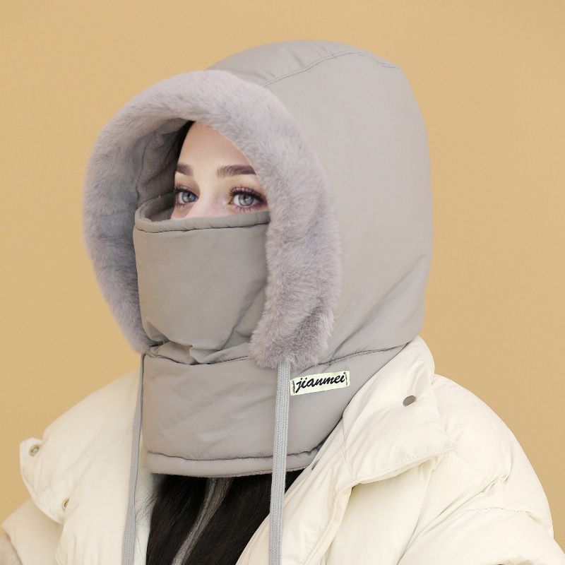 Thermal Winter Hat with Face Shield – Ice King Lined Beanie