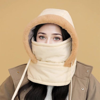 Thermal Winter Hat with Face Shield – Ice King Lined Beanie