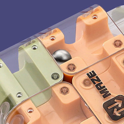 3D Puzzle Labyrinth Cube with Metal Ball