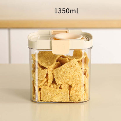 Airtight Cereal Storage Container with Foldable Spout – Limited Time Offer