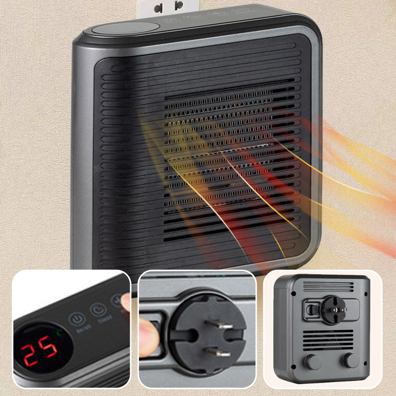 Compact Mini Heater – 800W Energy-Efficient Socket Heating Device