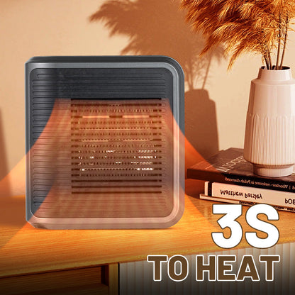 Compact Mini Heater – 800W Energy-Efficient Socket Heating Device