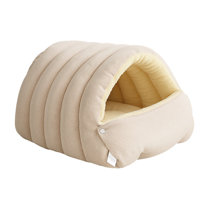 CozyNest Pet Cave Bed | Versatile 2-in-1 Design for Comfort