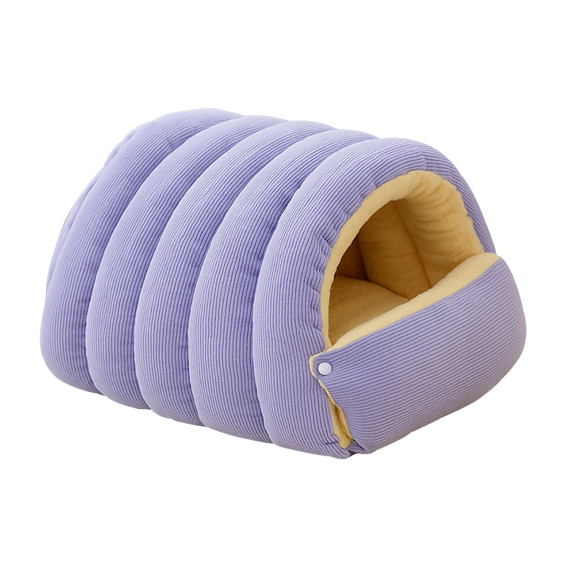 CozyNest Pet Cave Bed | Versatile 2-in-1 Design for Comfort