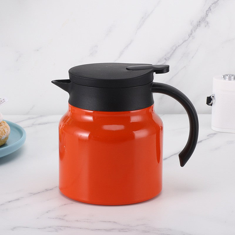 Stainless Steel Travel Flask | Leak-Proof Insulated Bottle with Easy Pour Spout and Tea Infuser