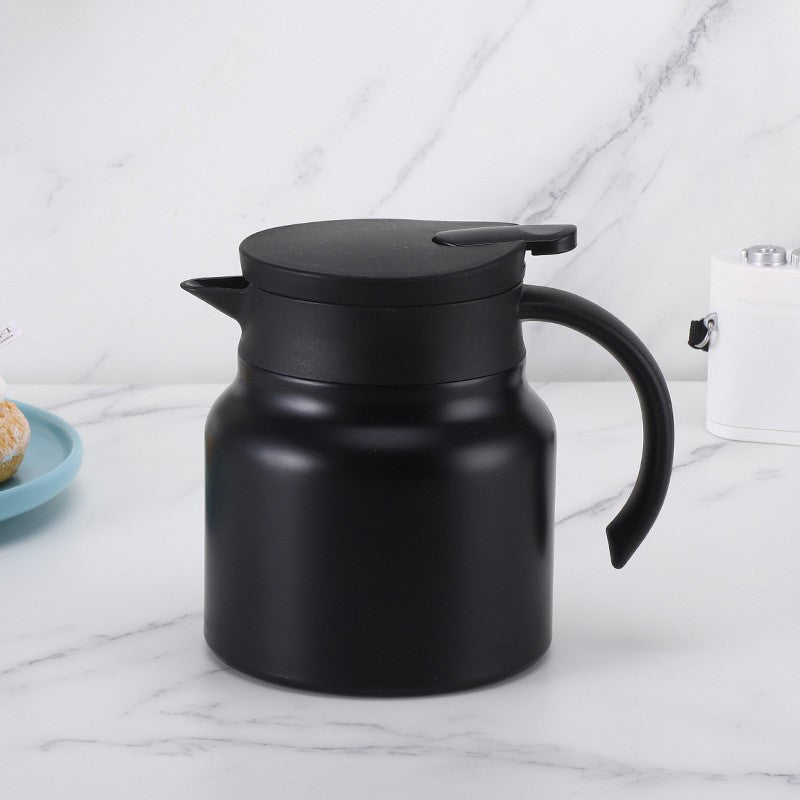 Stainless Steel Travel Flask | Leak-Proof Insulated Bottle with Easy Pour Spout and Tea Infuser