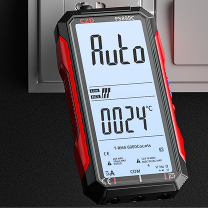 Compact USB Rechargeable Digital Meter with Auto-Range