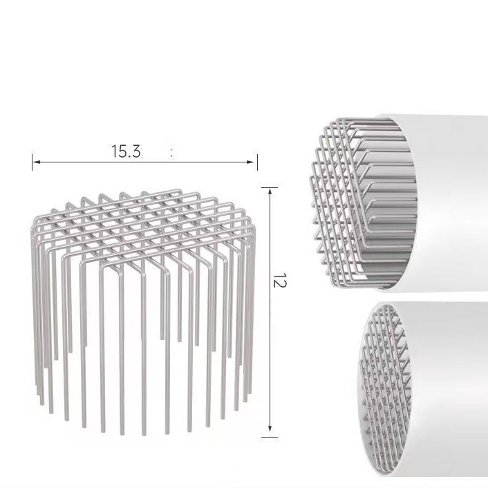 Premium Stainless Steel Vent Guard for Dryer Exhaust | Fits 50–200 mm Pipes | No Tools Required