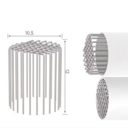 Premium Stainless Steel Vent Guard for Dryer Exhaust | Fits 50–200 mm Pipes | No Tools Required