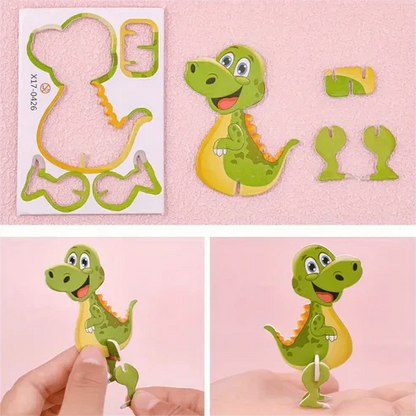 3D Cartoon Puzzle Collection for Kids